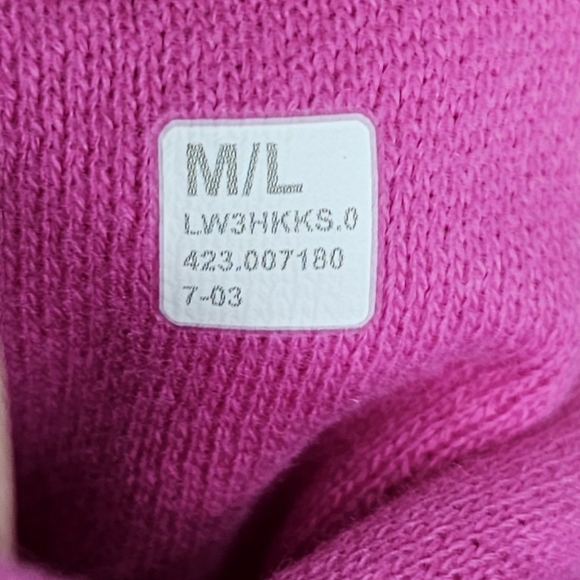 NWOT Lululemon Scuba Oversized Full Zip Sonic Pink/ Gold - Picture 5 of 5